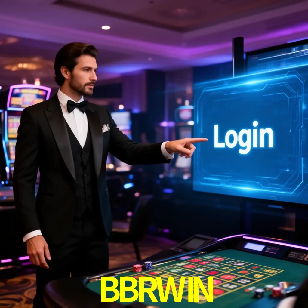 BBRWIN Login - OTP, cuenta y soporte Pantalla BBRWIN Login con OTP, contraseña, cuenta segura y soporte móvil